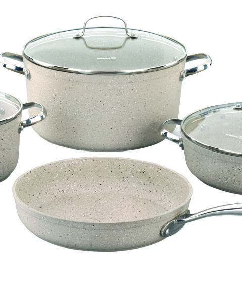 Batterie de cuisine GRANITA 7 pièces - KORKMAZ