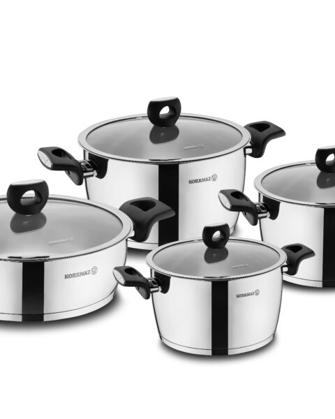 Batterie de cuisine NORA 8 pièces - KORKMAZ
