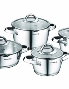 Batterie de cuisine VERTEX 8 pièces – KORKMAZ