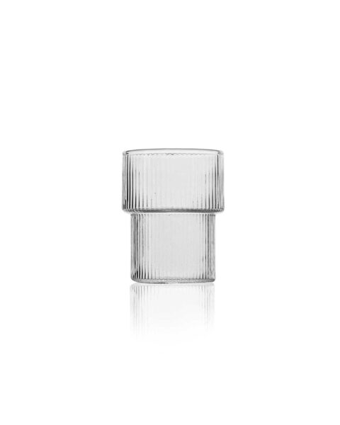 Verre RUBY en borosilicate LOT DE 6
