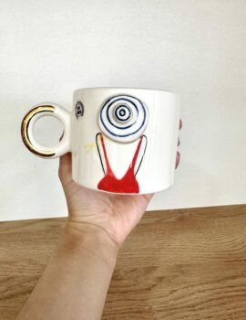 Mug artisanal en céramique – Deauville