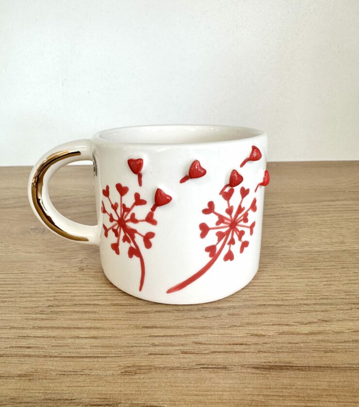 Mug artisanal en céramique – Pissenlit